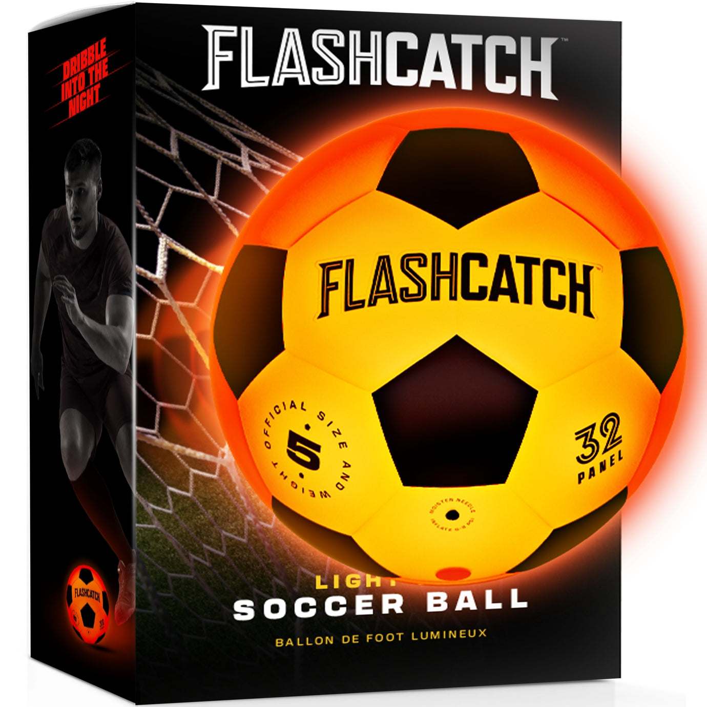 Glow in the Dark Light Up Soccer Ball