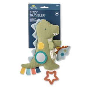 Bitzy Traveler Sensory Toy | Dinosaur