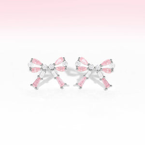 Chassé Bow Stud Earrings | Sterling Silver