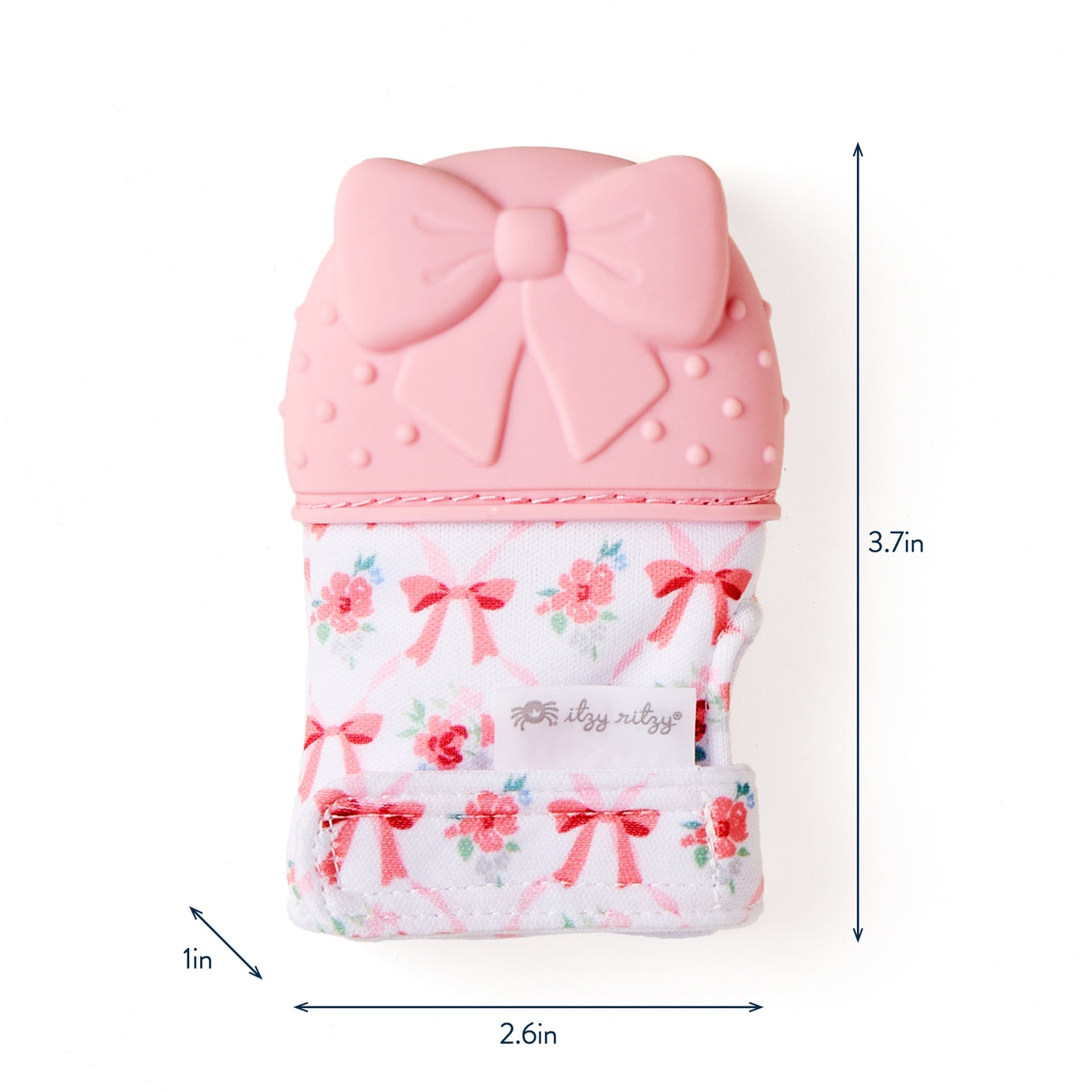 Itzy Mitt™ Silicone Teething Mitts | Bow