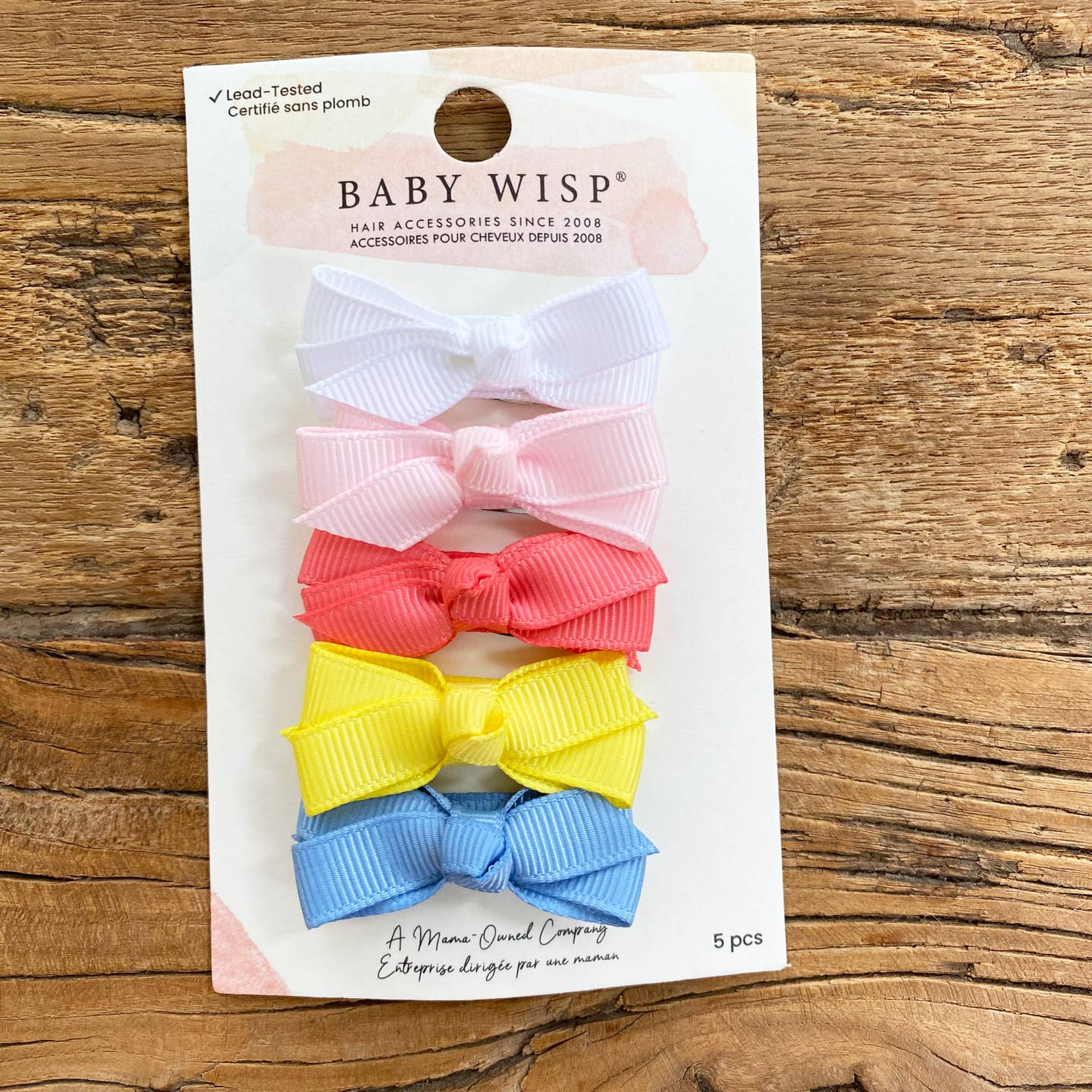 Chelsea Bow Snap Clip, Set of 5 | Sea la Vie
