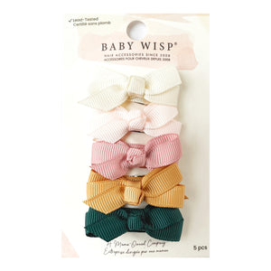 Chelsea Bow Snap Clip, Set of 5 | Enchanted