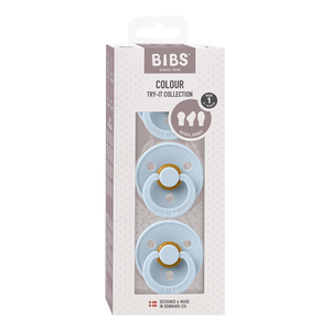 Try-It Collection, Pack of 3 Pacifiers | Baby Blue
