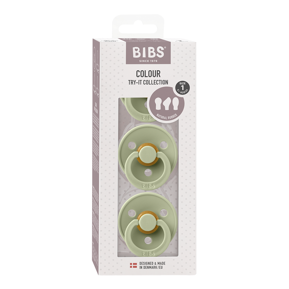 Try-It Collection, Pack of 3 Pacifiers | Sage