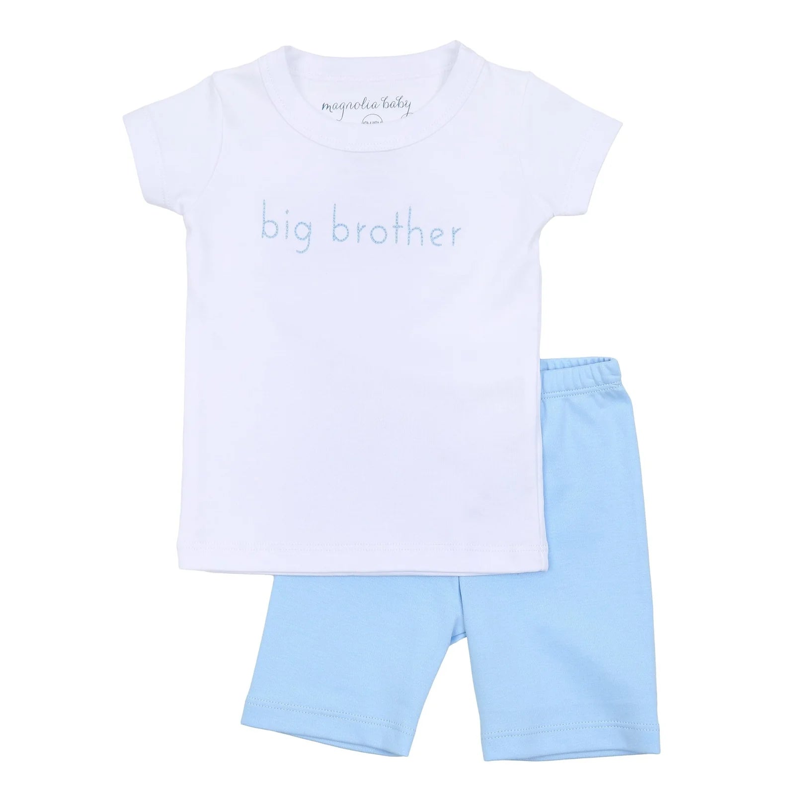 Big Brother Embroidered Short Pajamas