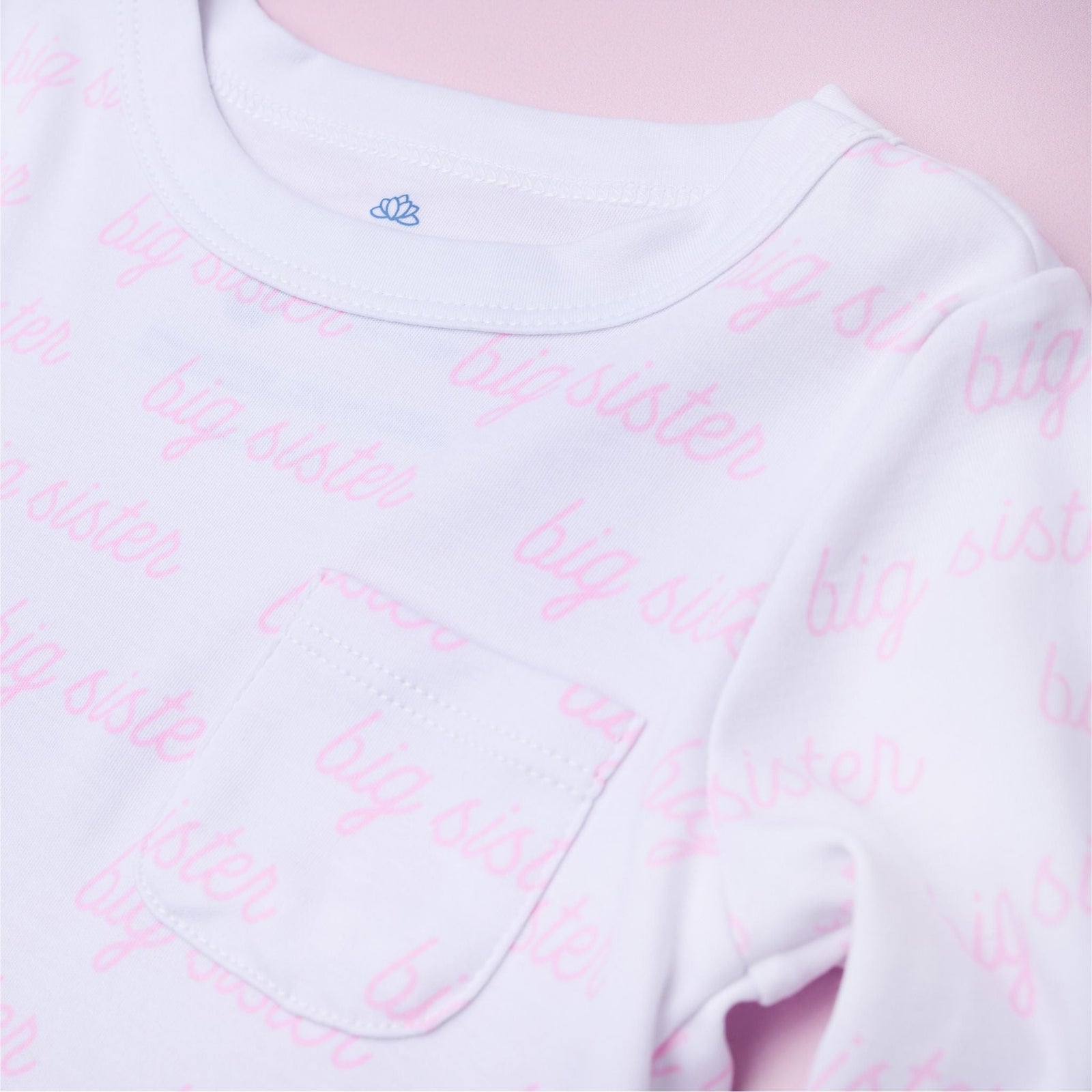 Big Sister Printed Long Sleeve Nightdress