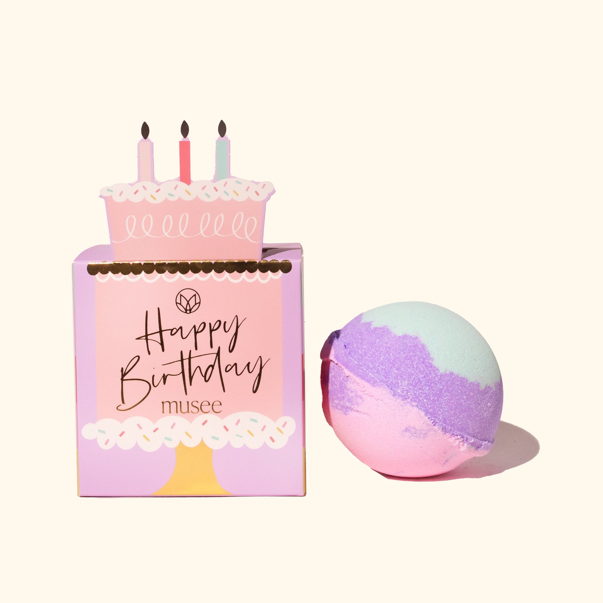 Birthday Cake Boxed Bath Bomb
