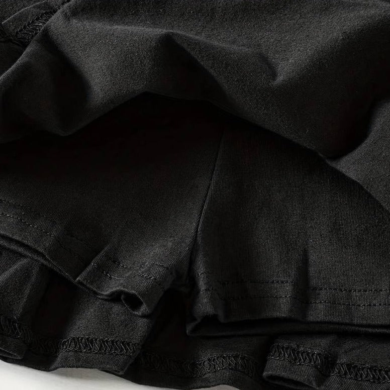 Girls Pleated Skort | Black