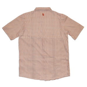 Game Day Guayabera Short Sleeve Shirt | Burnt Orange