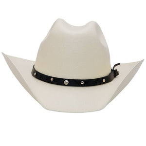 Kids Cutter Crown Elite Ivory Western Cowboy Hat
