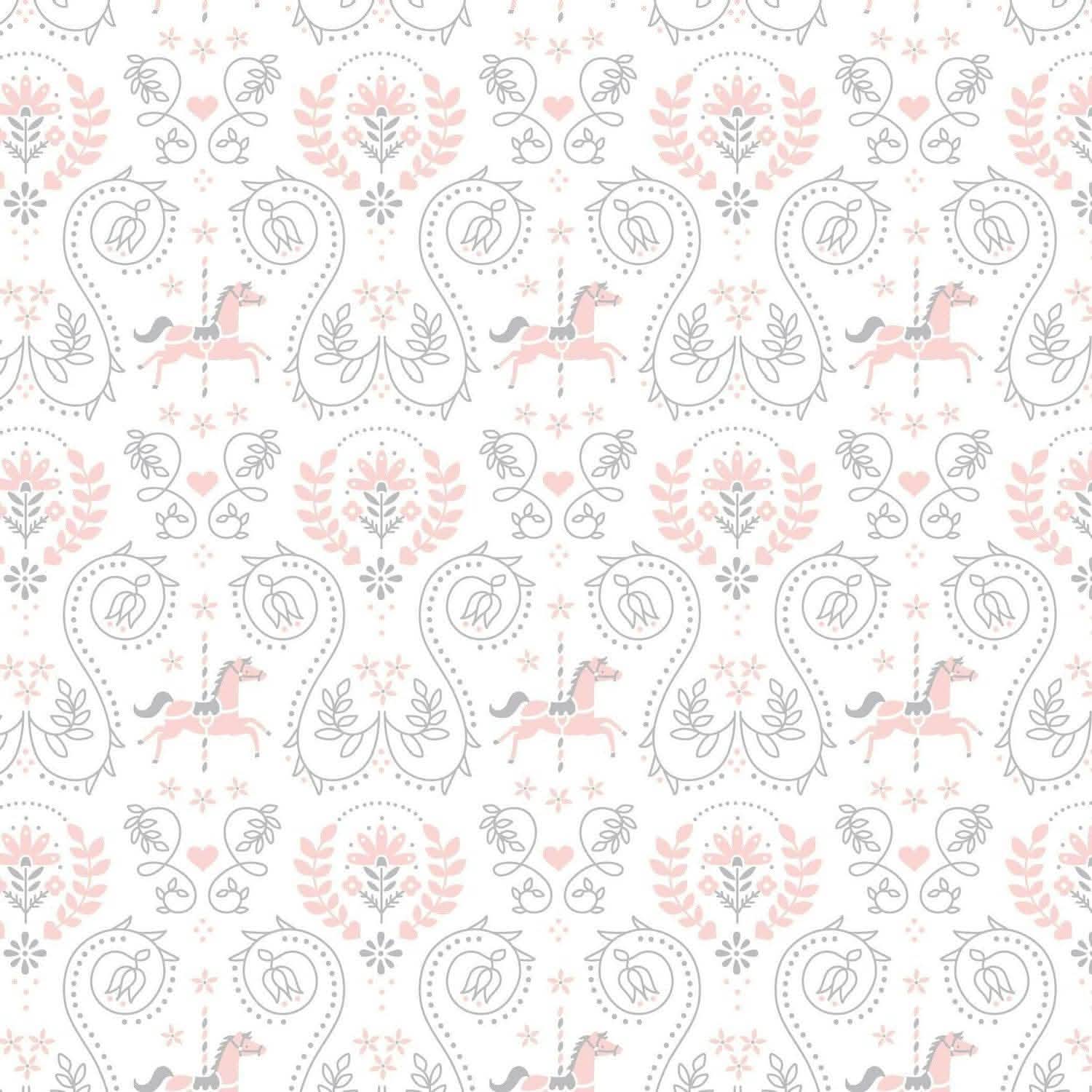 Carousel Modal Ruffle Baby Blanket