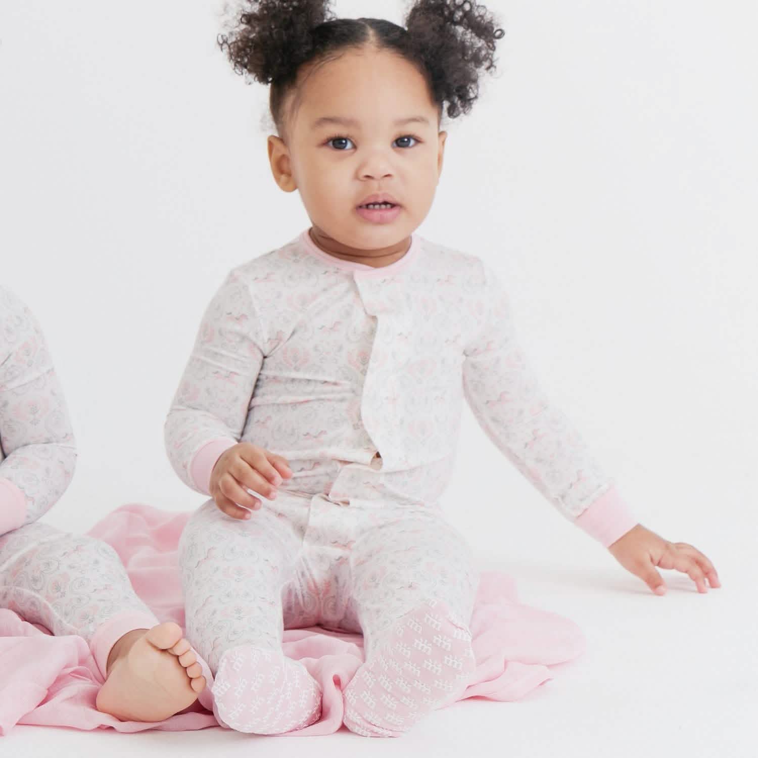 Carousel Modal Magnetic Footie with Ruffles