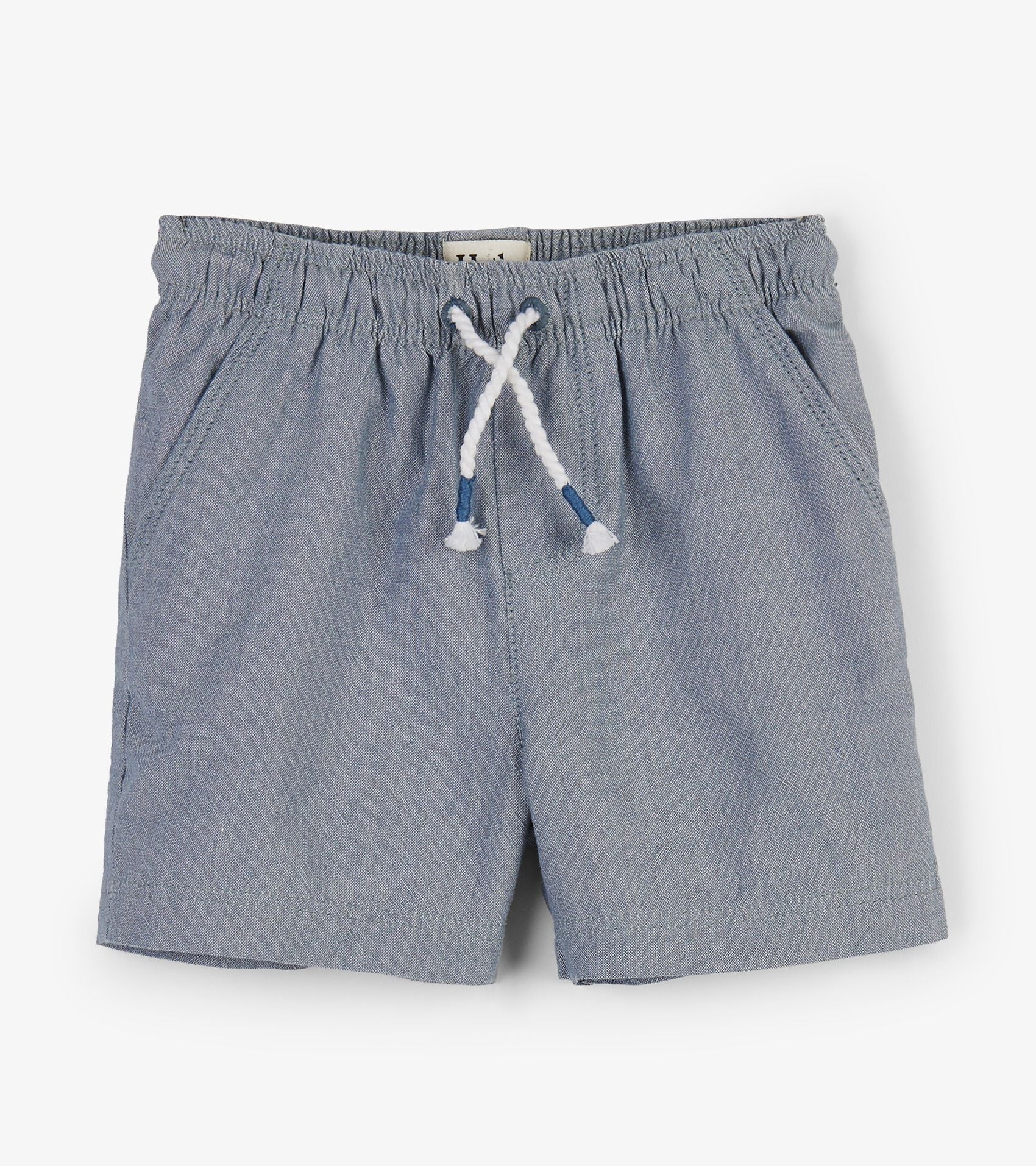 Chambray Pull-On Short