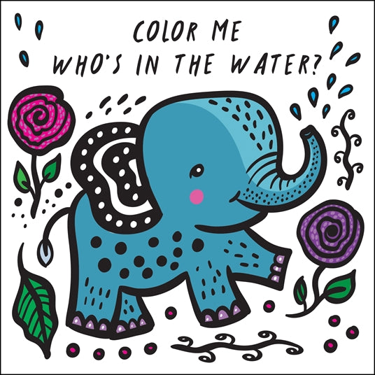 'Color Me : Who's in the Water' Water Book