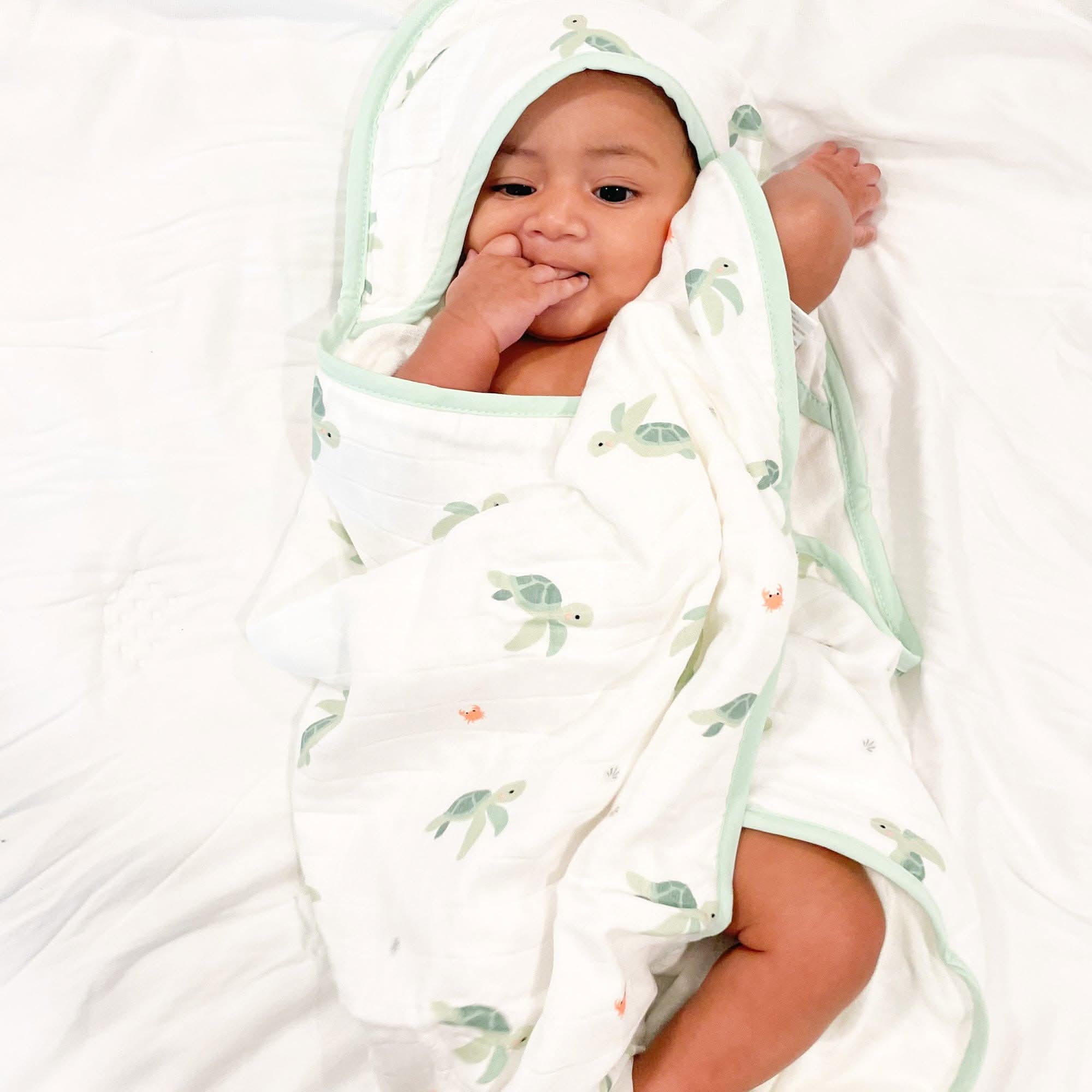 Hooded Towel Set | Turtle