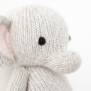 Hand Knit Baby Elephant