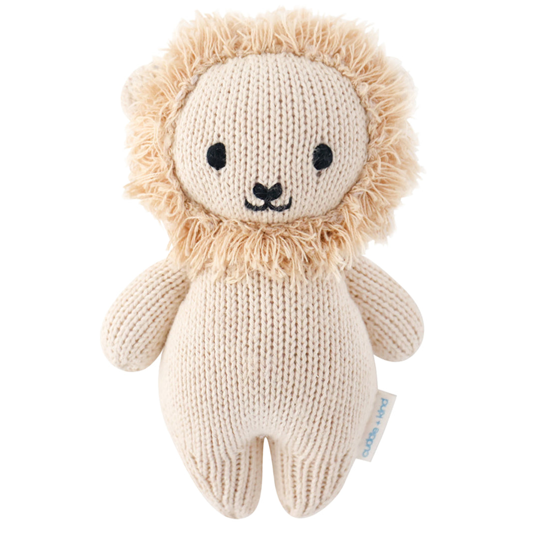 Hand Knit Baby Lion