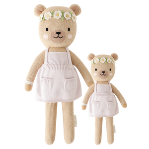 Hand Knit Doll | Olivia the Honey Bear
