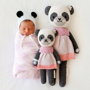 Hand Knit Doll | Polly the Panda