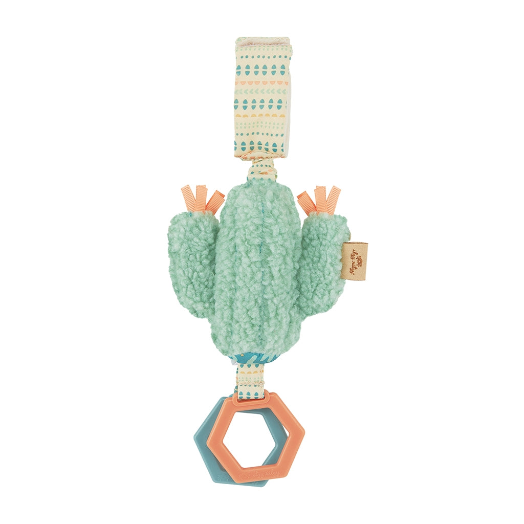 Ritzy Jingle™ Attachable Travel Toy | Cactus