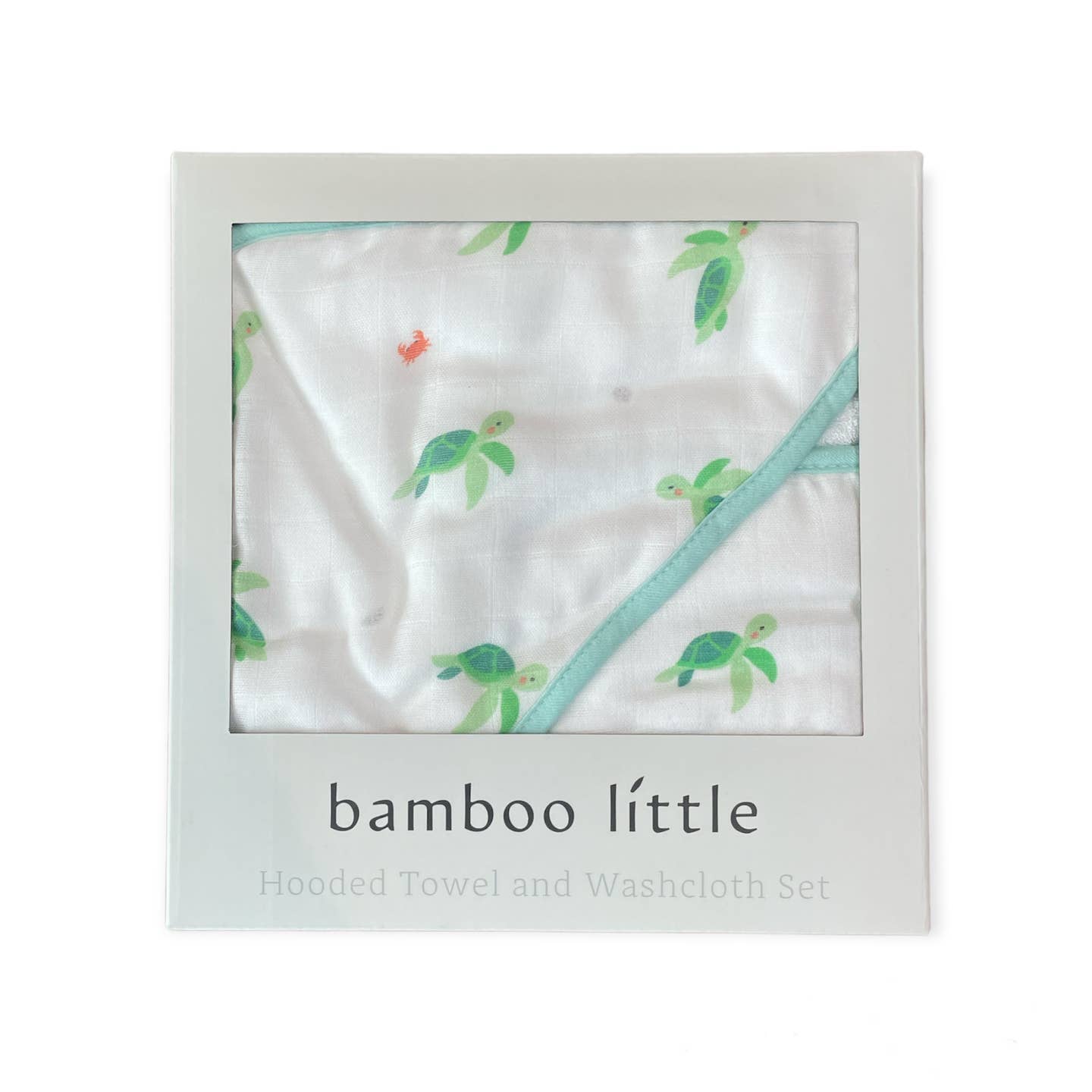 Hooded Towel Set | Turtle