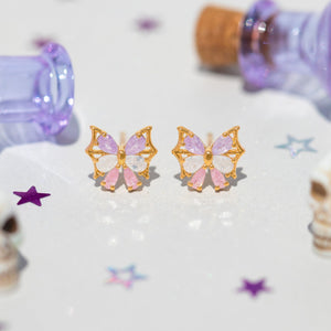 Batterfly Studs | Rose Gold