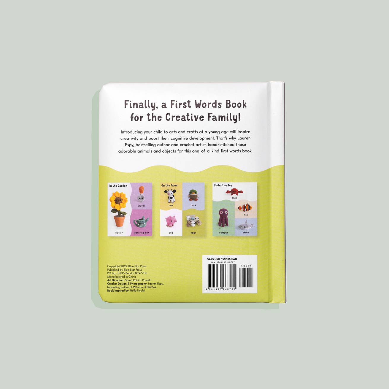 First Words with Cute Crochet Friends Board Book