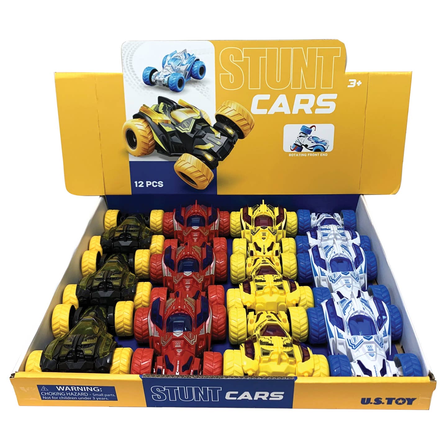 Spin and Twist Stunt Toy Cars