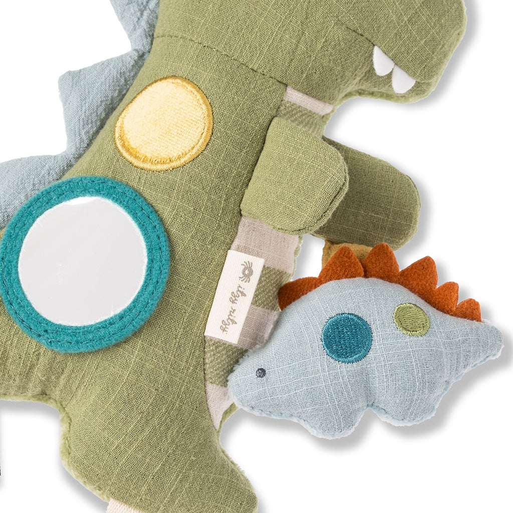 Bitzy Traveler Sensory Toy | Dinosaur