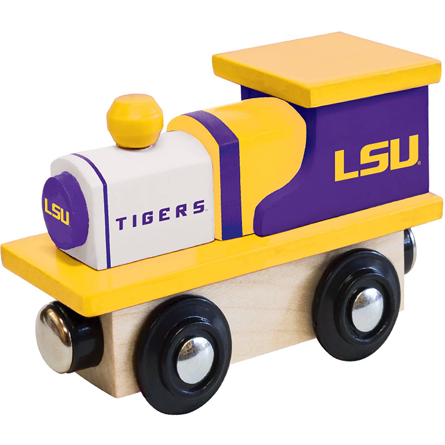 Wooden Toy Train Engine | LSU Tigers