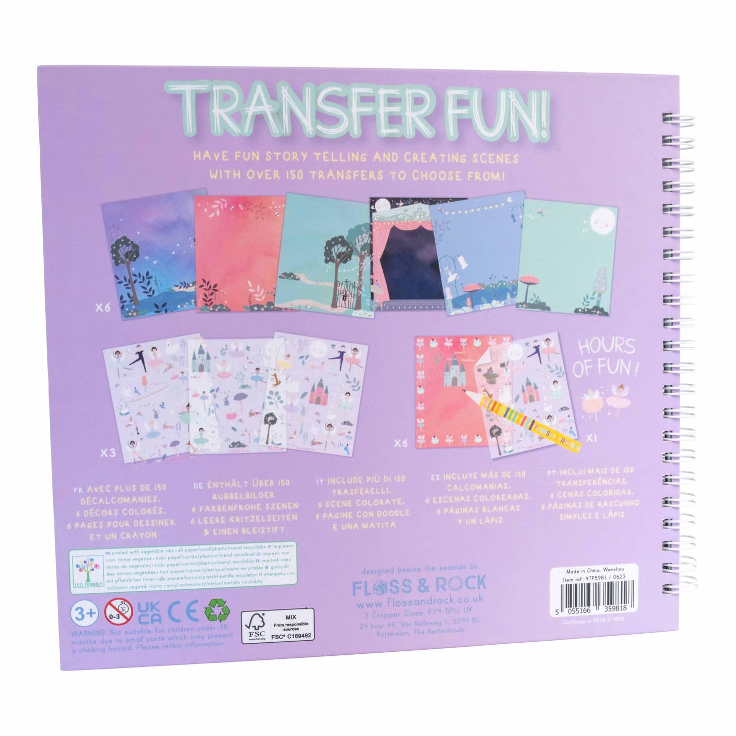 Transfer Fun Activity Book | Enchanted