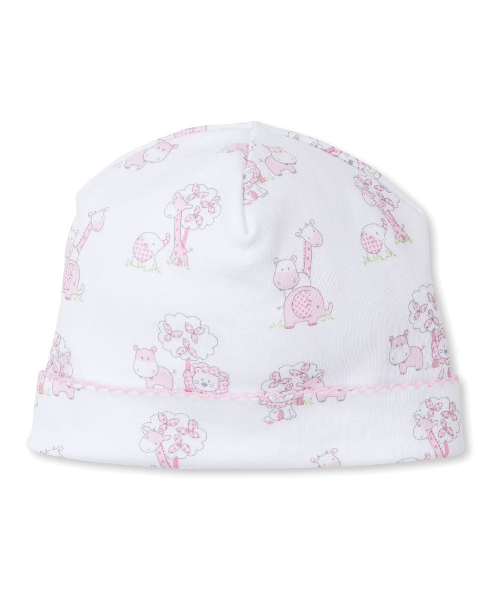Gingham Jungle Pink Hat