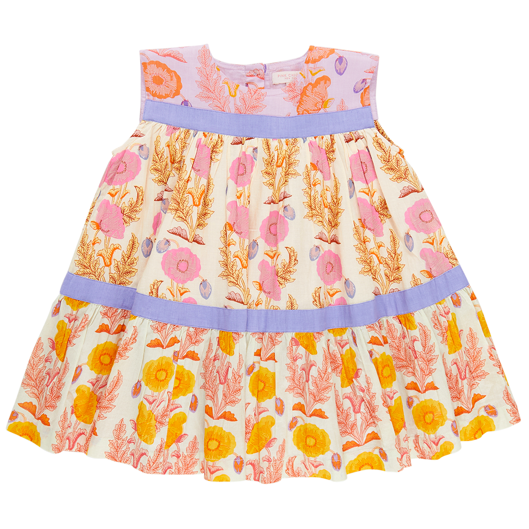 Krista Dress | Gilded Floral Mix