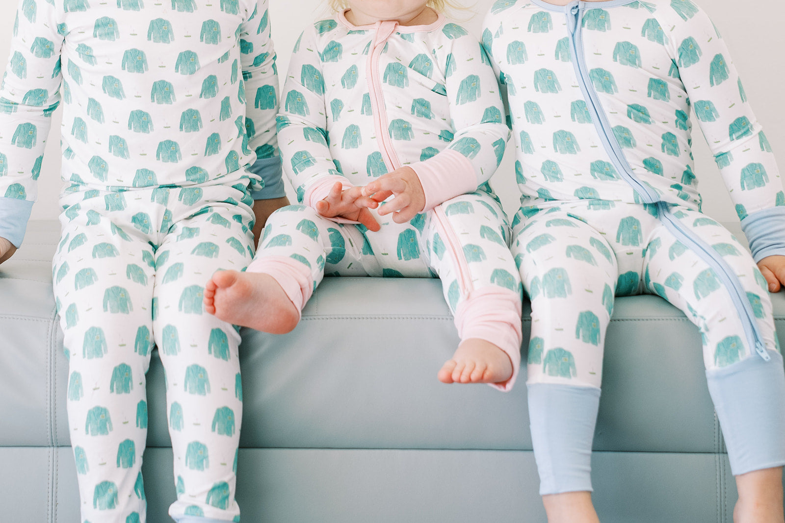 Bamboo 2pc Pajama Set | Golf Blue