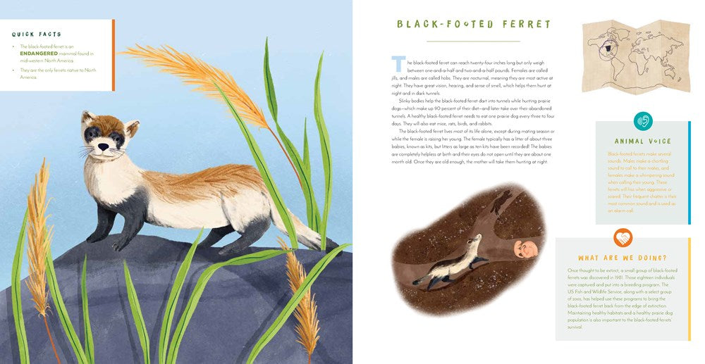 'Hear Them Roar: 14 Endangered Animals from Around the World' A Sound Book | by June Smalls