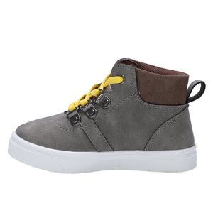 Hudson Lace Up Boot | Charcoal Chocolate