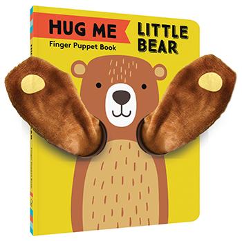 Hug Me Little Bear: Finger Puppet Book