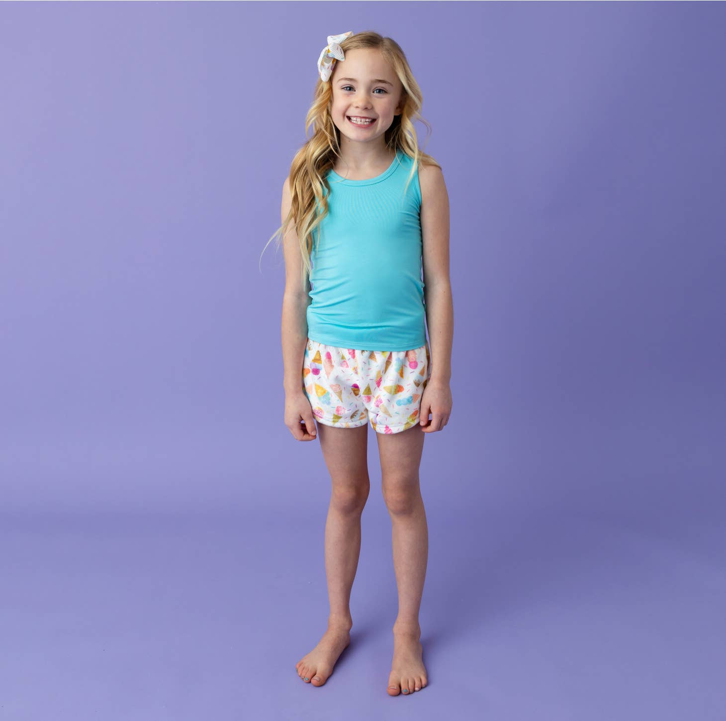 Confetti Ice Cream Plush Shorts