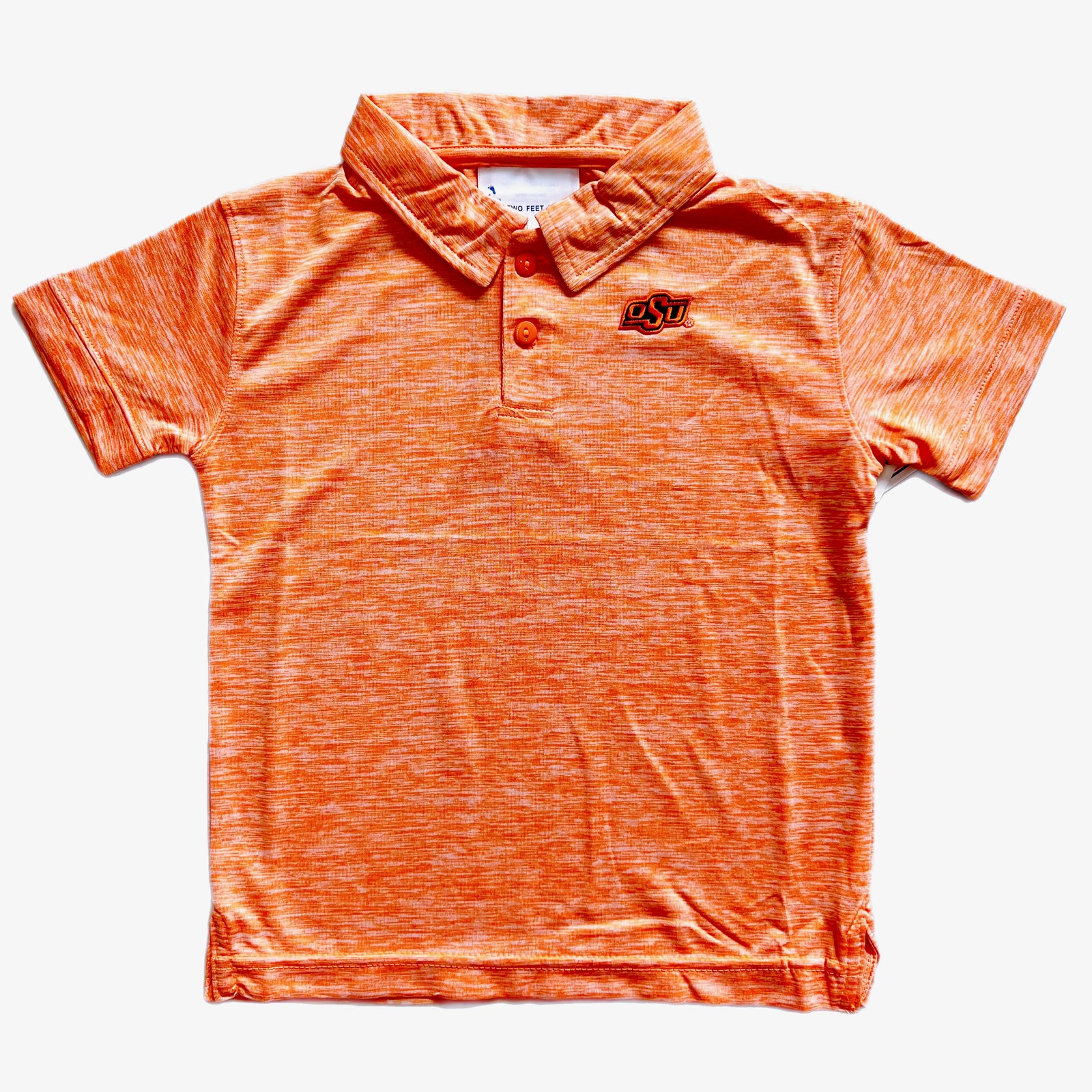 Space Dye Golf Polo | Oklahoma State Orange