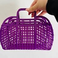 Retro Jelly Basket Medium | Assorted Colors