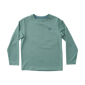 Pro Performance Long Sleeve T-shirt | Frosty Spruce with Turkey