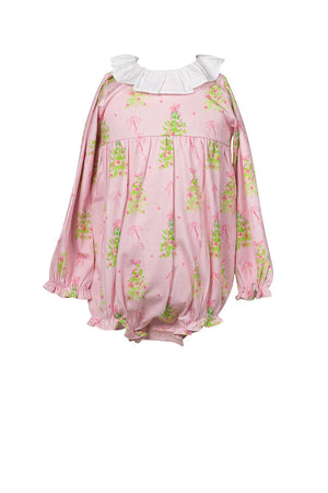 Pink Tinsel Girl Bubble