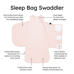 Sleep Bag Swaddler | Blush
