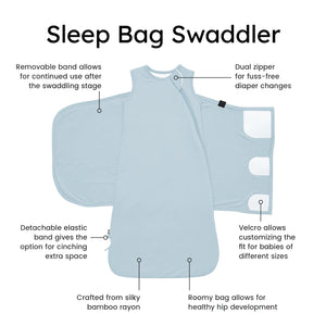 Sleep Bag Swaddler | Fog