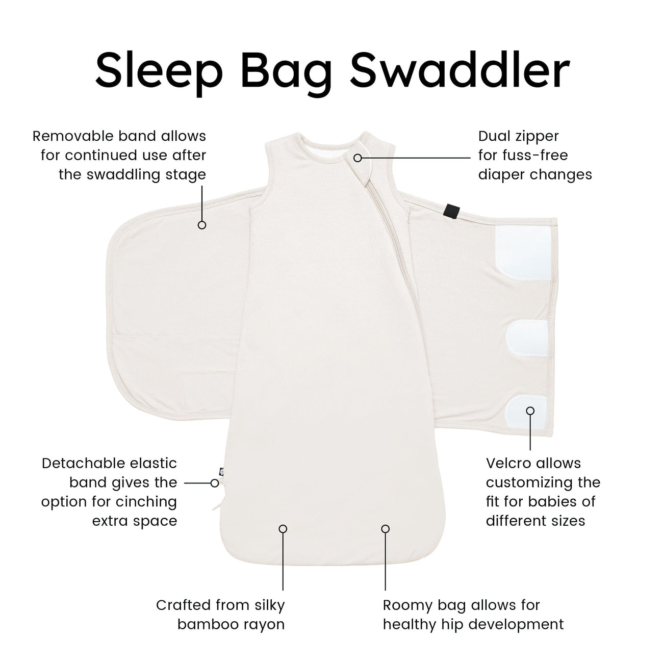 Sleep Bag Swaddler | Oat