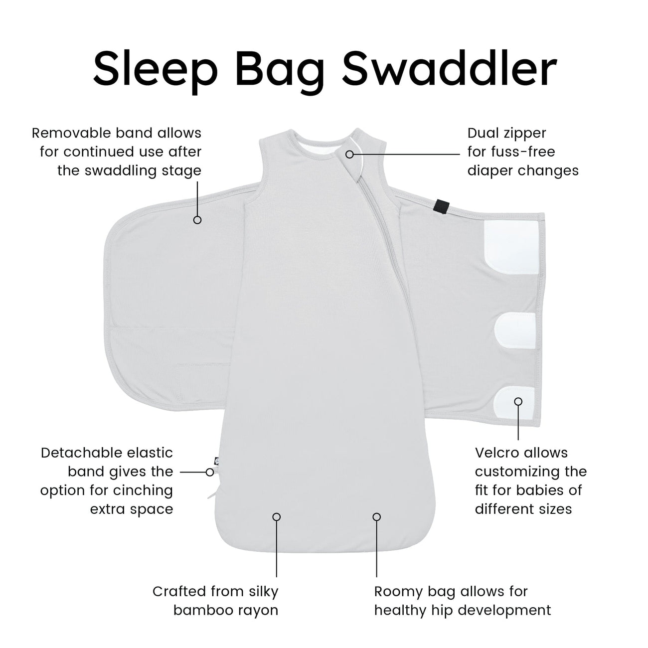 Sleep Bag Swaddler | Storm