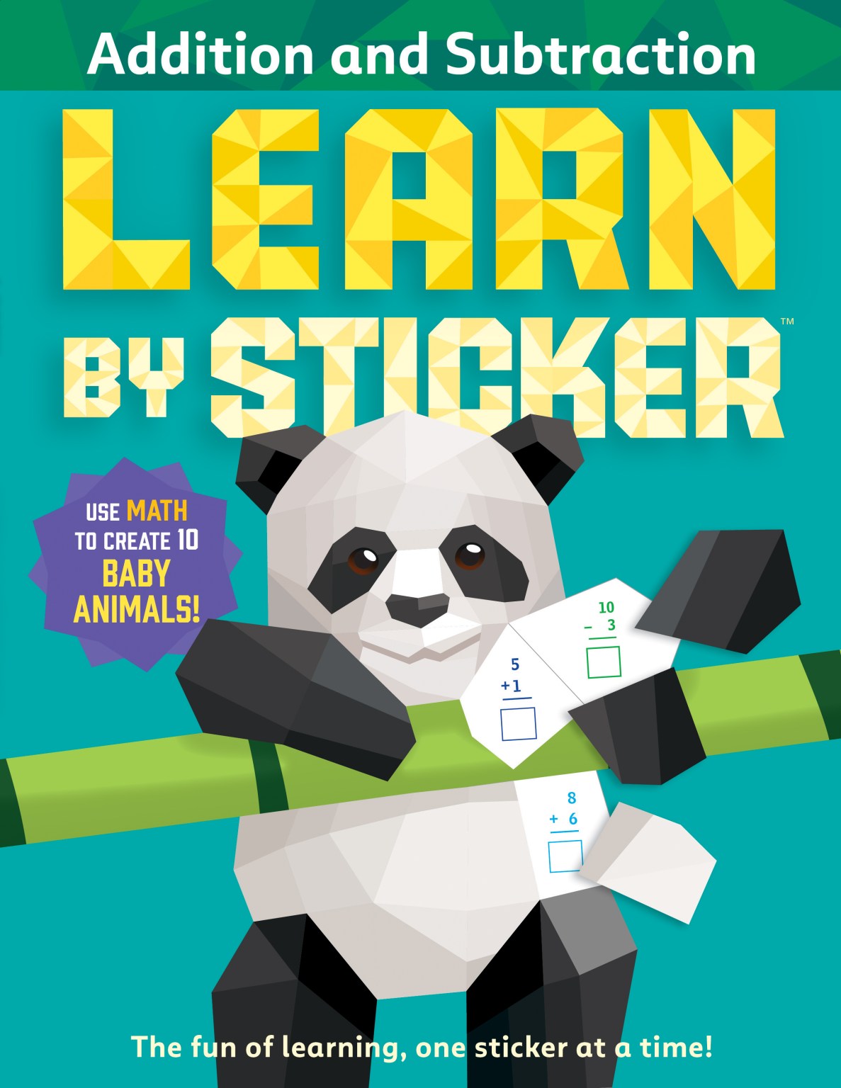 Learn by Sticker: Addition and Subtraction Activity Book