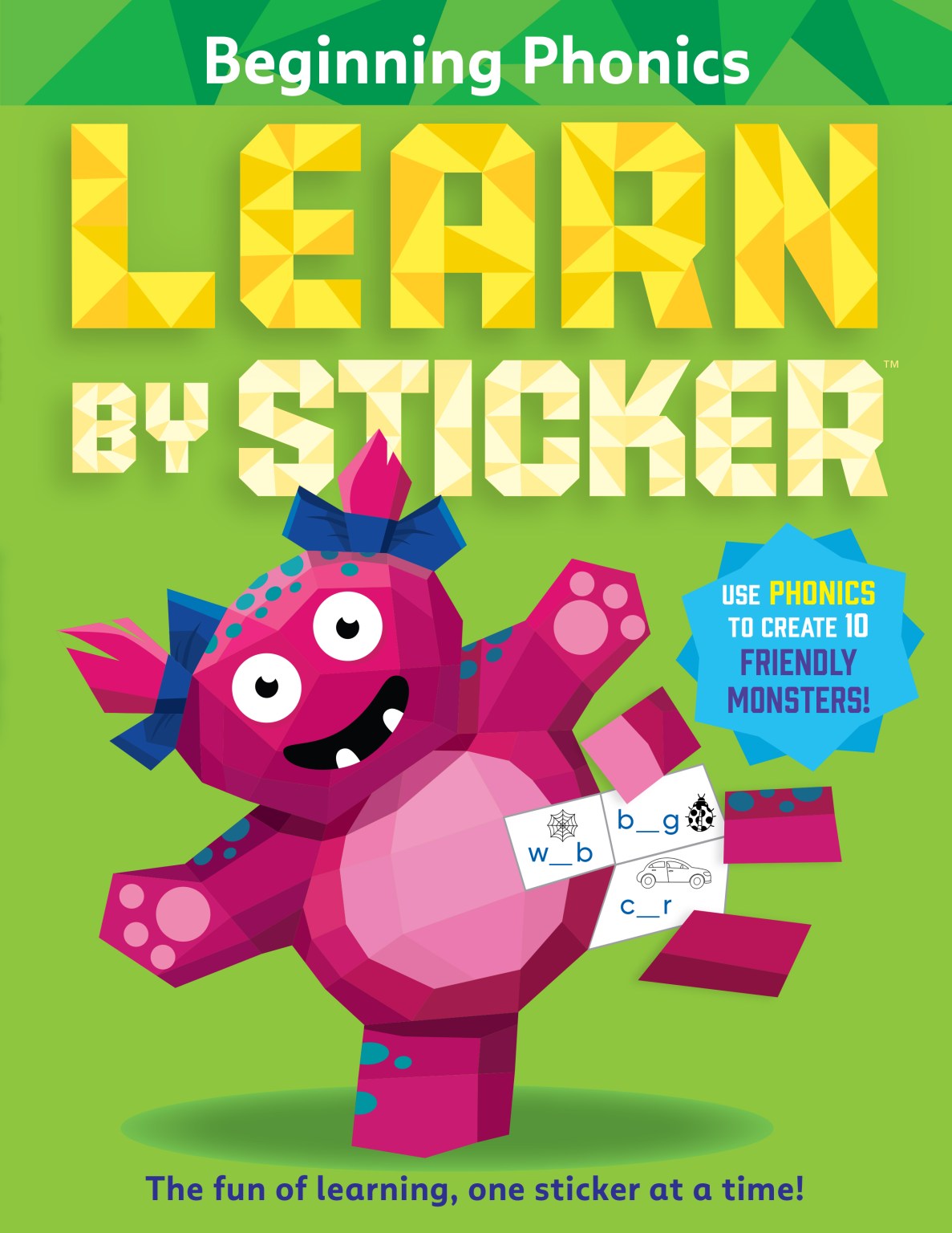 Learn by Sticker: Beginning Phonics Activity Book
