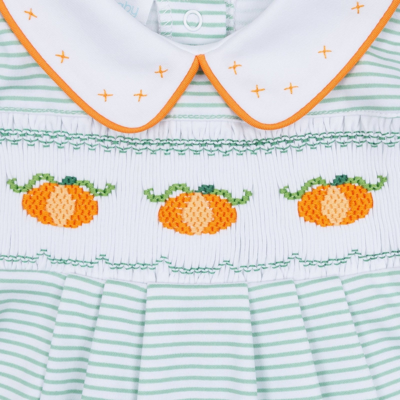 Lil' Pumpkin Classics Smocked Short Playsuit