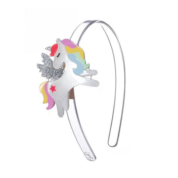 Pastel Unicorn Acrylic Headband
